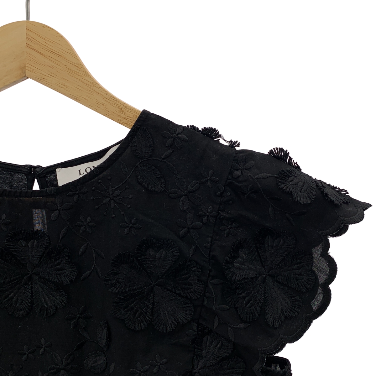 Loulou Willoughby / ルルウィルビー コットン レース プルオーバー ブラウス