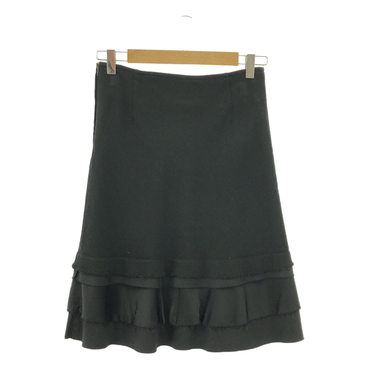 tricot COMME des GARCONS / トリココムデギャルソン ウール カットオフ ティアードスカート