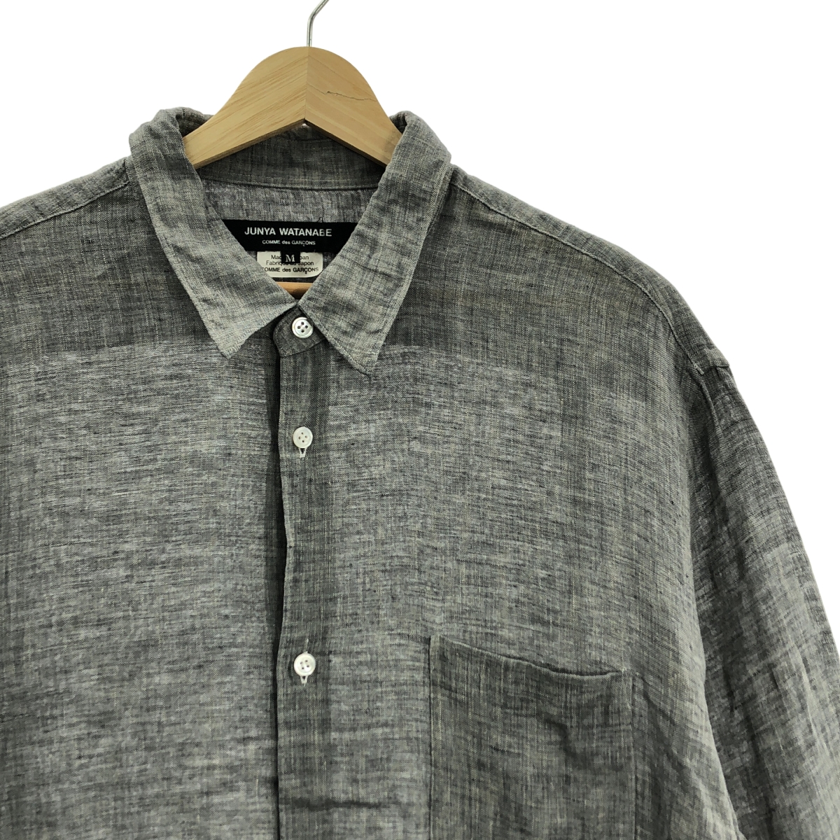 JUNYA WATANABE COMME des GARCONS / ジュンヤワタナベ リネン シャツワンピース