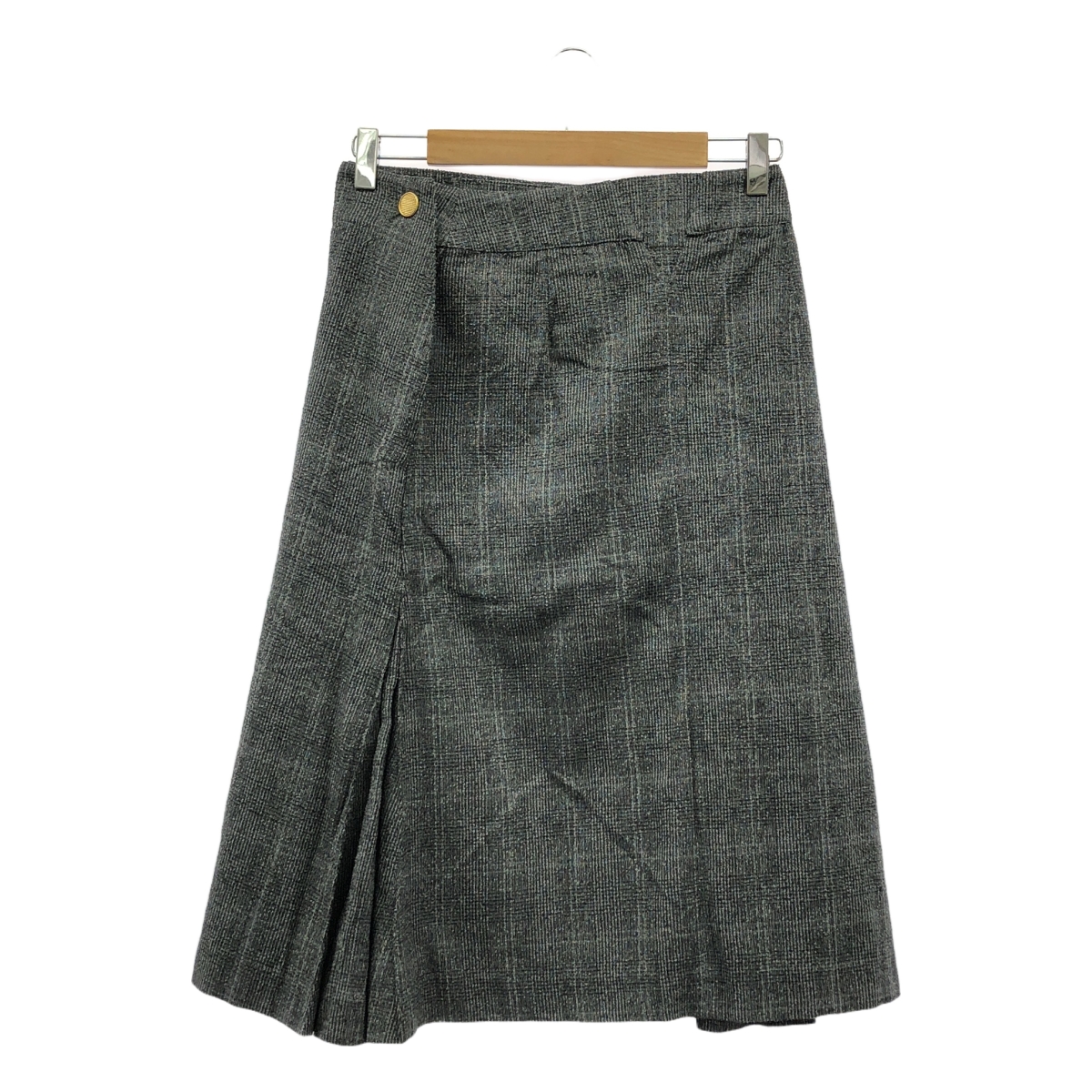 COUTURE D'ADAM / クチュールドアダム ウール金ボタンスカート