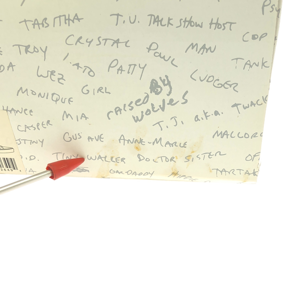 VANS / バンズ ×Jim Goldberg OG SK8-HI LX レザー スケートハイ ジム・ゴールドバーグ