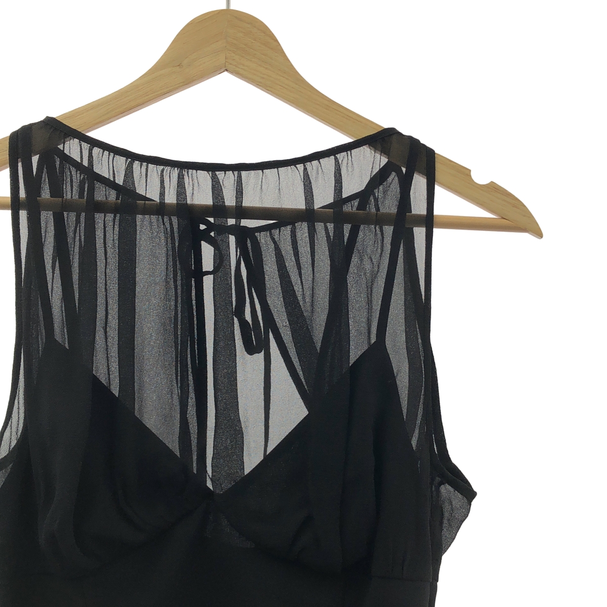 MOSCHINO / モスキーノ シアー レイヤード キャミソール トップス