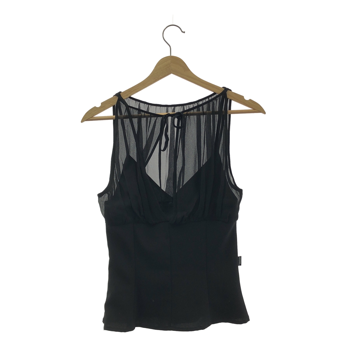 MOSCHINO / モスキーノ シアー レイヤード キャミソール トップス