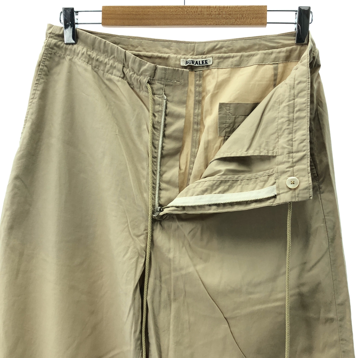 AURALEE / オーラリー WASHED FINX TWILL EASY WIDE PANTS ツイル イージーパンツ