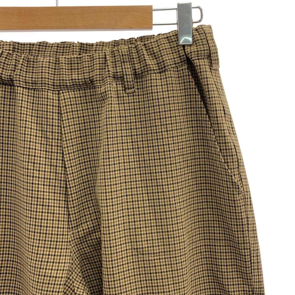 Yarmo / ヤーモ THE UNIFORM / ガンクラブチェック クック イージー パンツ