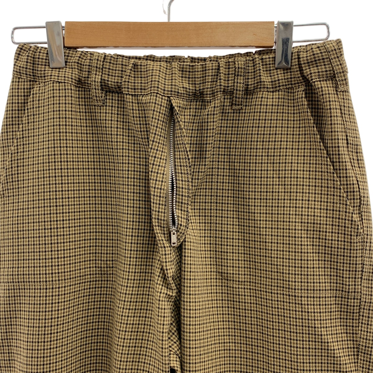 Yarmo / ヤーモ THE UNIFORM / ガンクラブチェック クック イージー パンツ