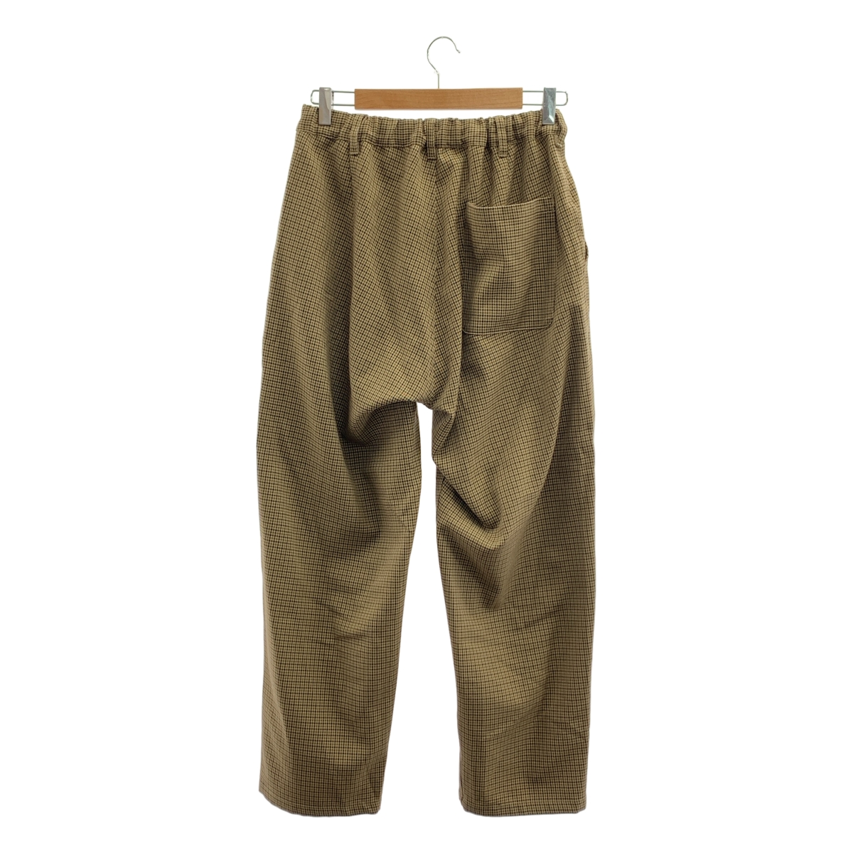 Yarmo / ヤーモ THE UNIFORM / ガンクラブチェック クック イージー パンツ