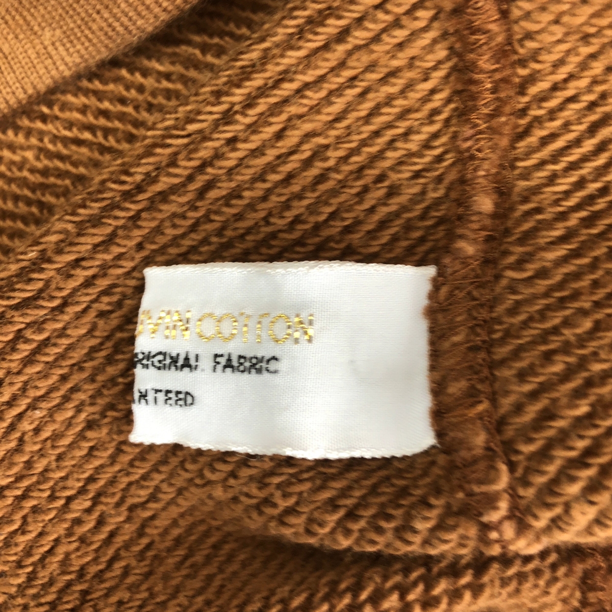 STAMMBAUM / シュタンバウム SUVIN COTTON スウェット ジップパーカー