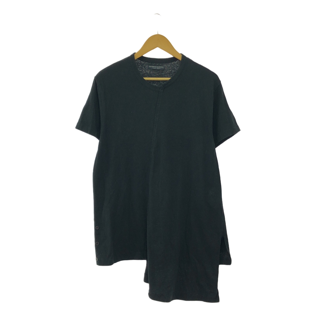 ジップデザインアシンメトリーシャツ ブラウス | ブランド古着の