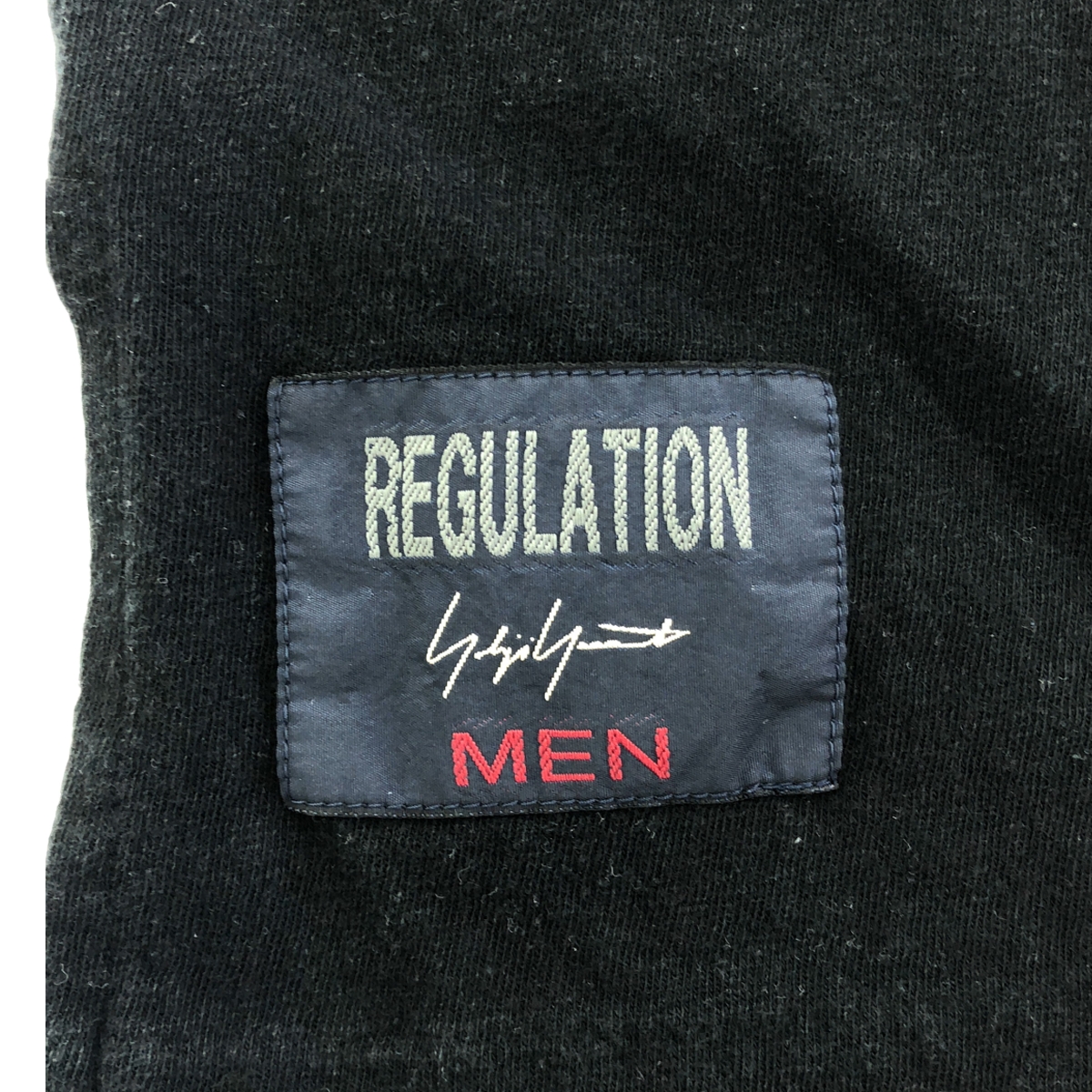 REGULATION Yohji Yamamoto / レギュレーションヨウジヤマモト 再構築 変形 アシンメトリー ロングカットソー Tシャツ