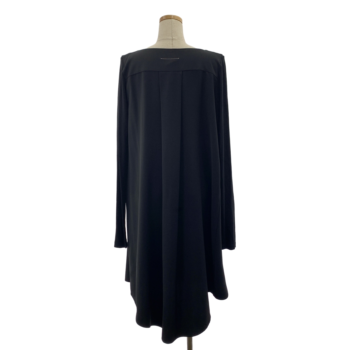 MM6 Maison Margiela / エムエムシックスメゾンマルジェラ 袖切替 長袖 ドレープ ロングワンピース