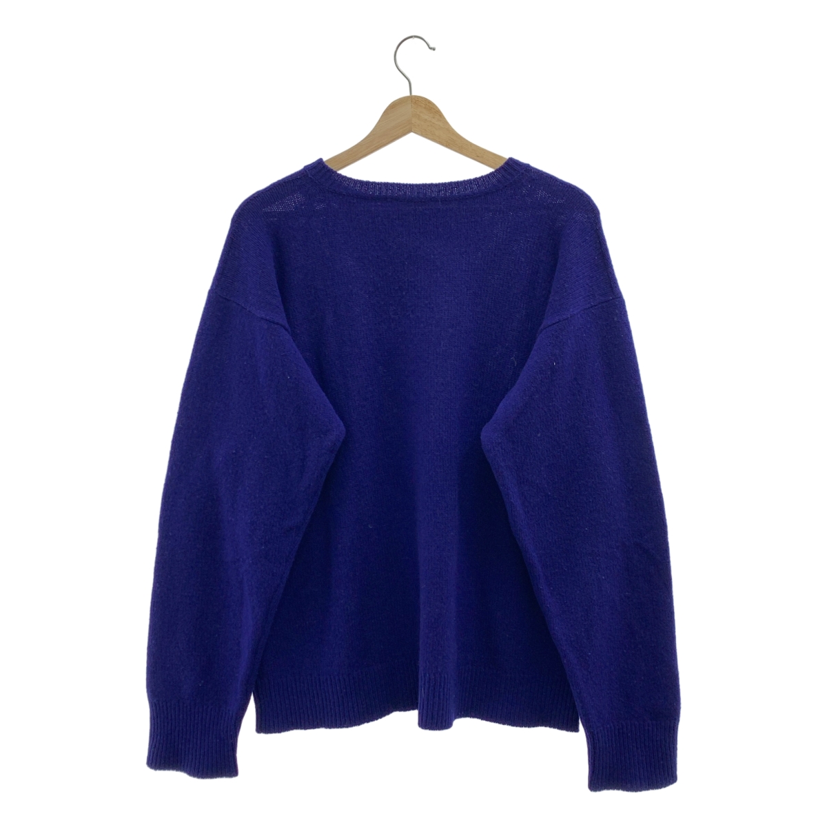 COMOLI / コモリ ラムズウール ガンジーネックニット