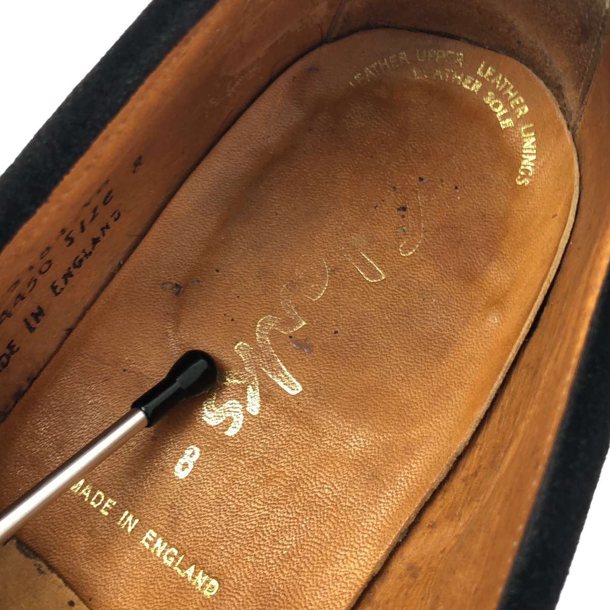 clarks / クラークス スエード コインローファー イングランド製