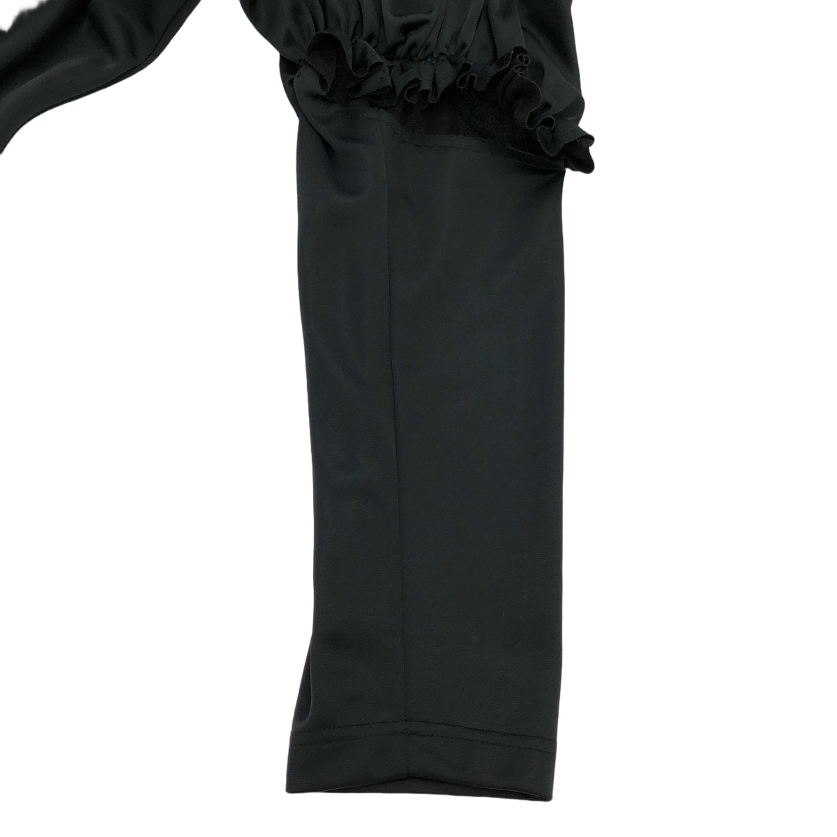 COMME des GARCONS / コムデギャルソン フリル パフスリーブ ジャージー ドレス ロングワンピース