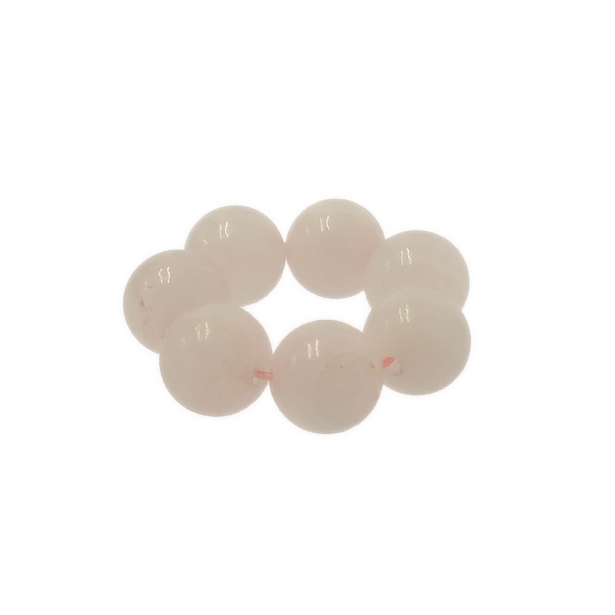 その他 JYUZU / ローズクォーツ 天然石ビーズ リング