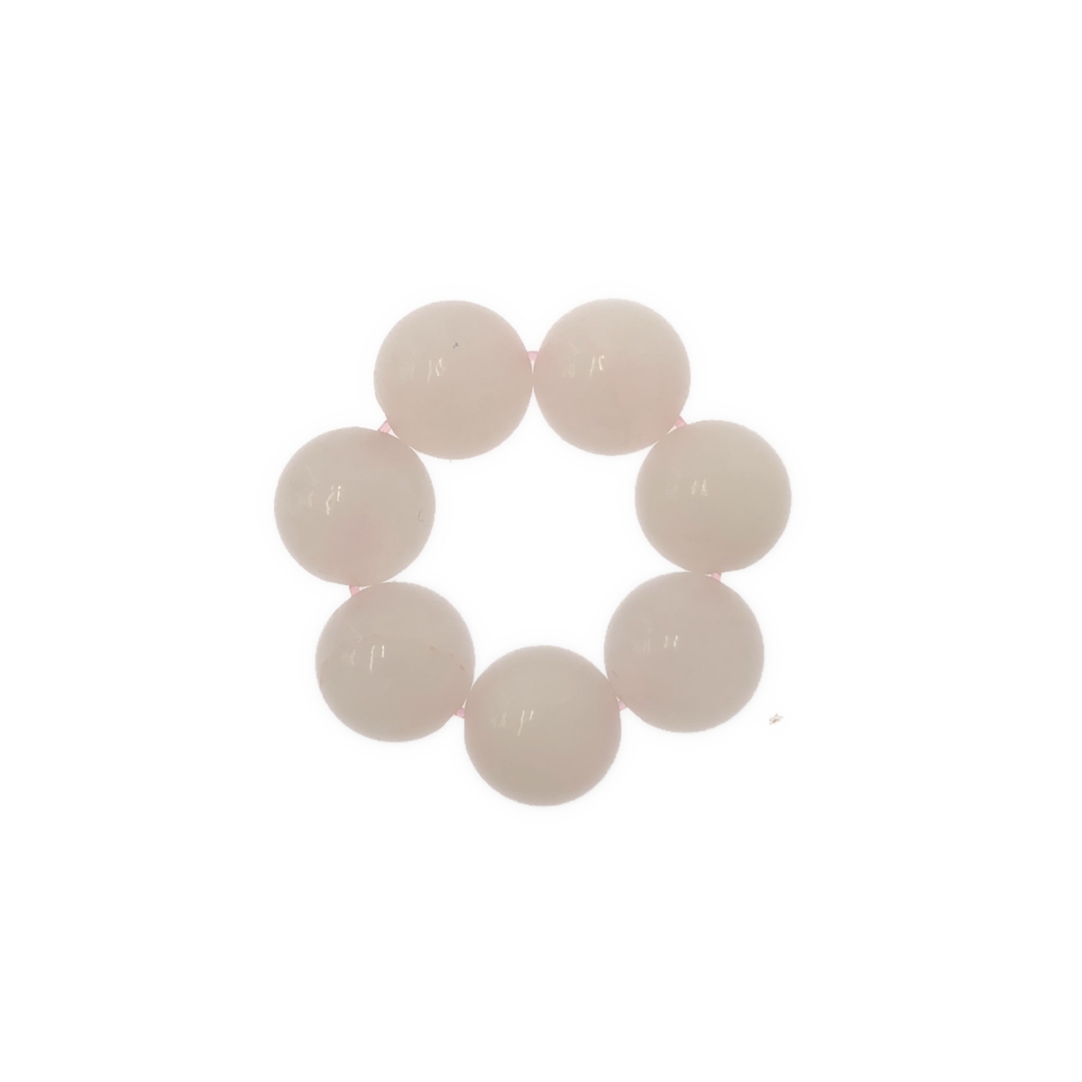 その他 JYUZU / ローズクォーツ 天然石ビーズ リング