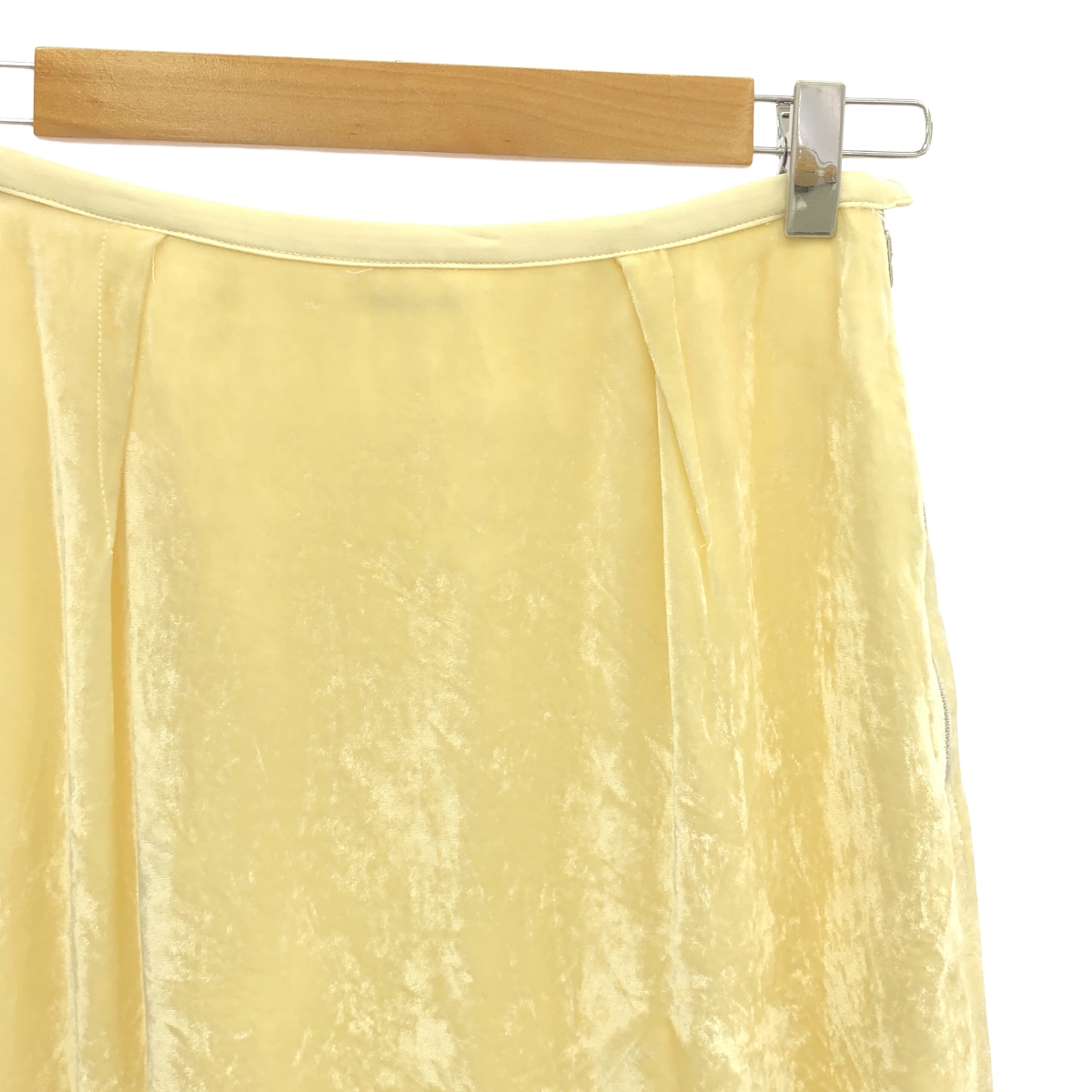 FUMIKA UCHIDA / フミカウチダ Crush Velvet Long Skirt クラッシュ ベルベット ロング スカート