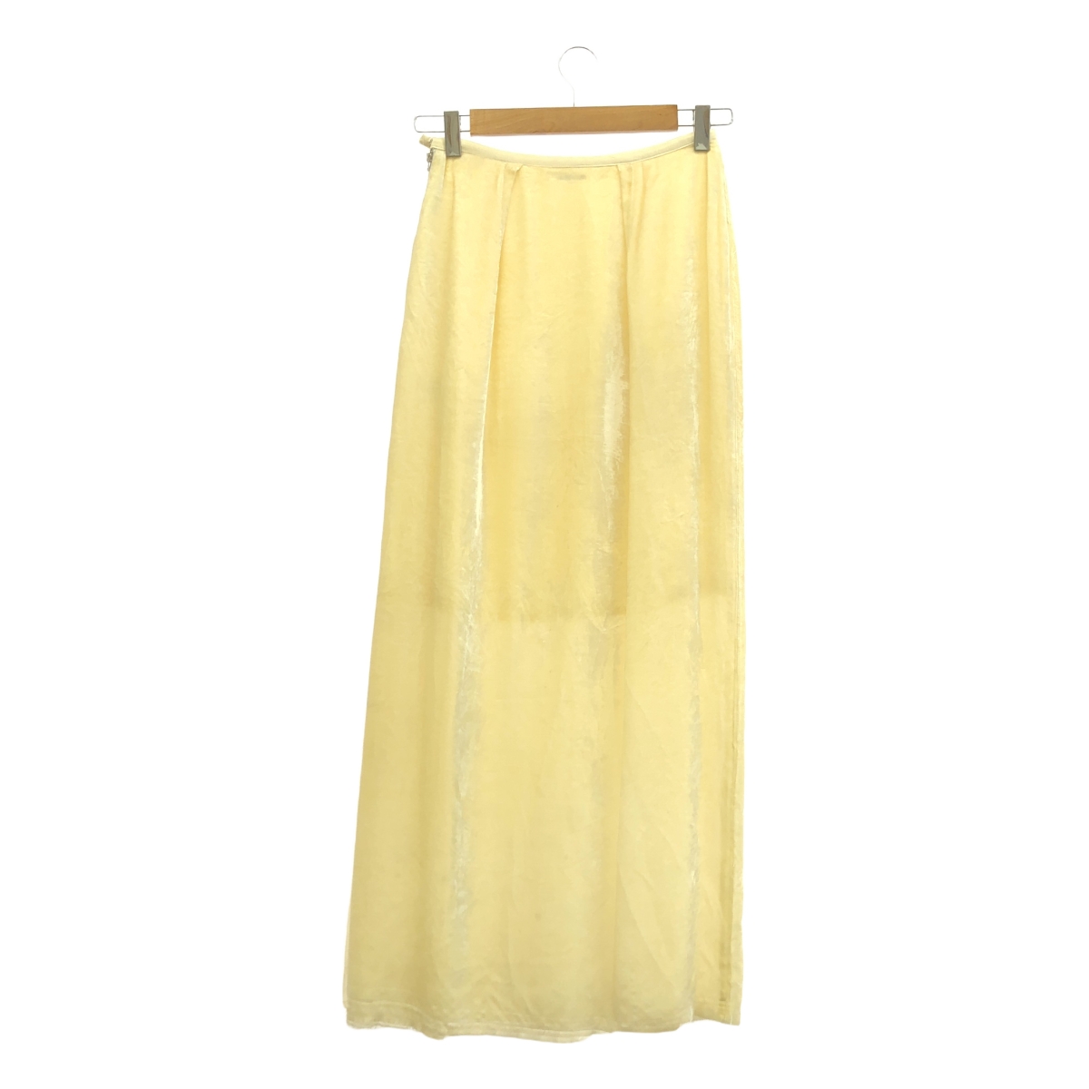 FUMIKA UCHIDA / フミカウチダ Crush Velvet Long Skirt クラッシュ ベルベット ロング スカート