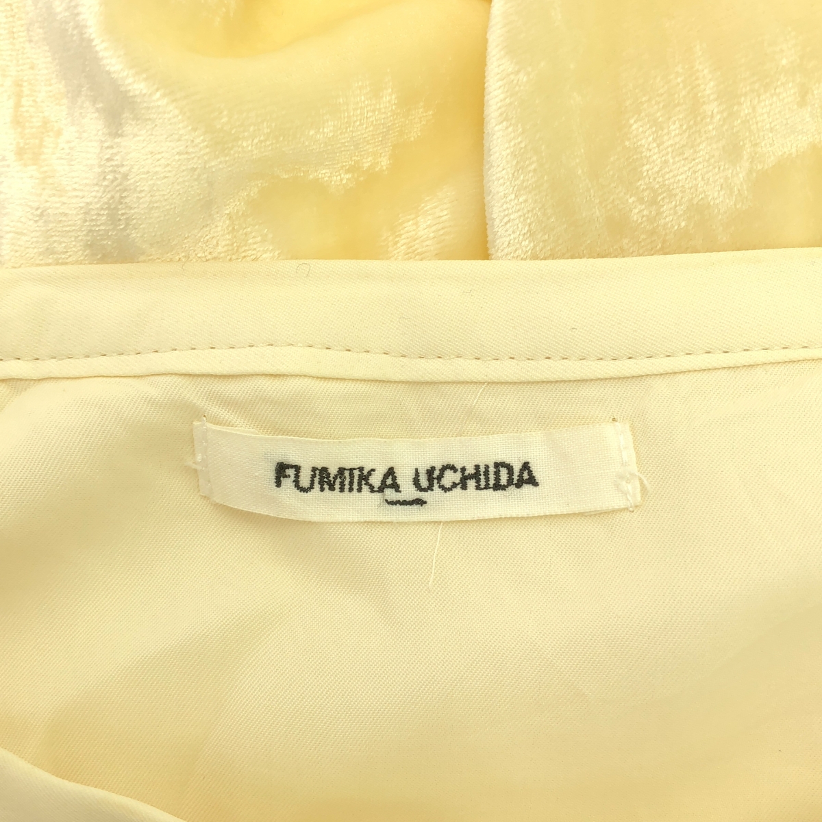 FUMIKA UCHIDA / フミカウチダ Crush Velvet Long Skirt クラッシュ ベルベット ロング スカート