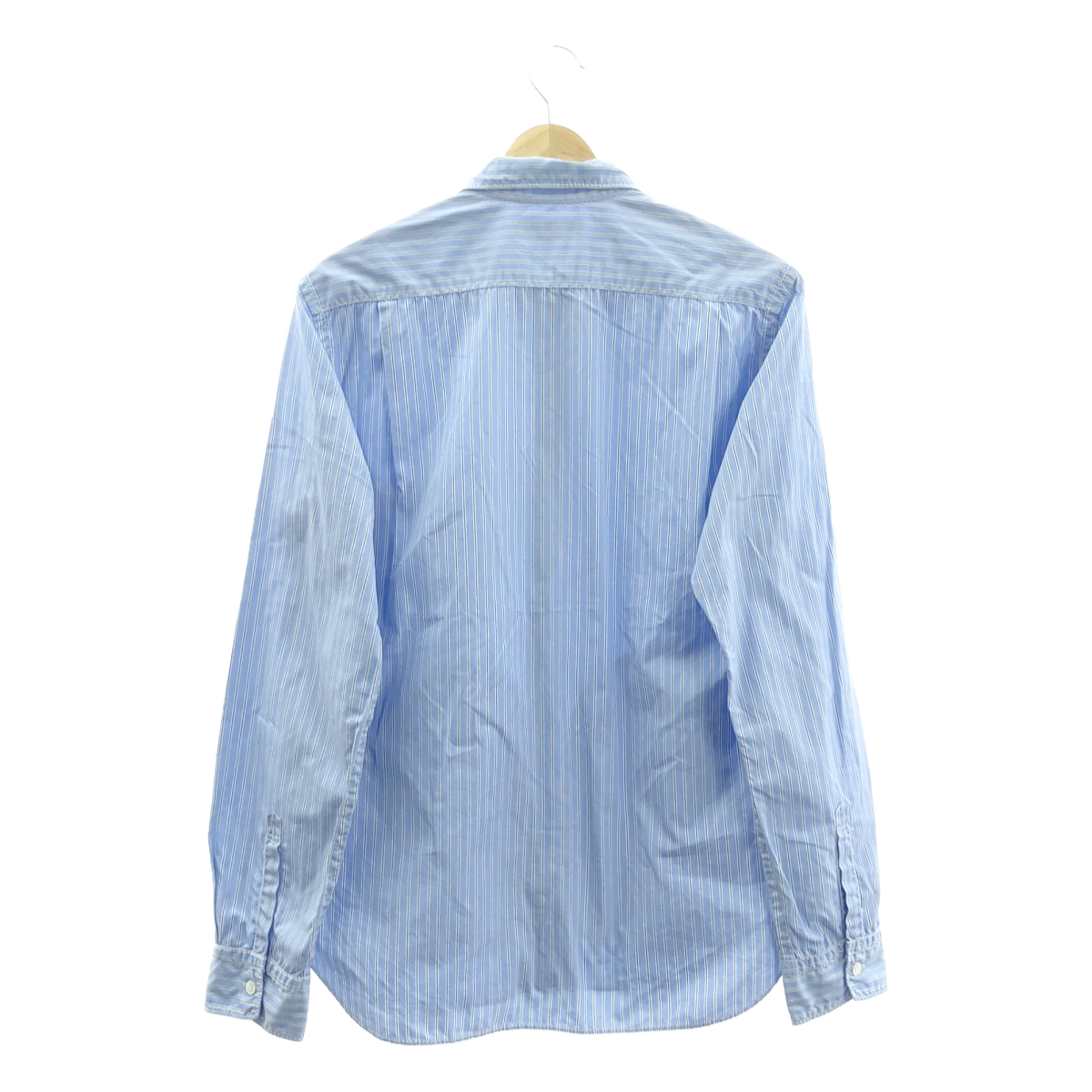 COMME des GARCONS HOMME / コムデギャルソンオム コットン ストライプ ジップポケット シャツ