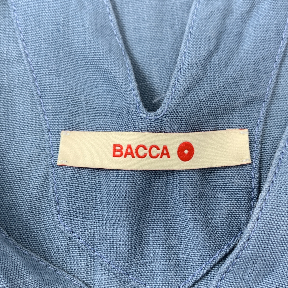 その他 リネン ノースリーブ カフタン ワンピース