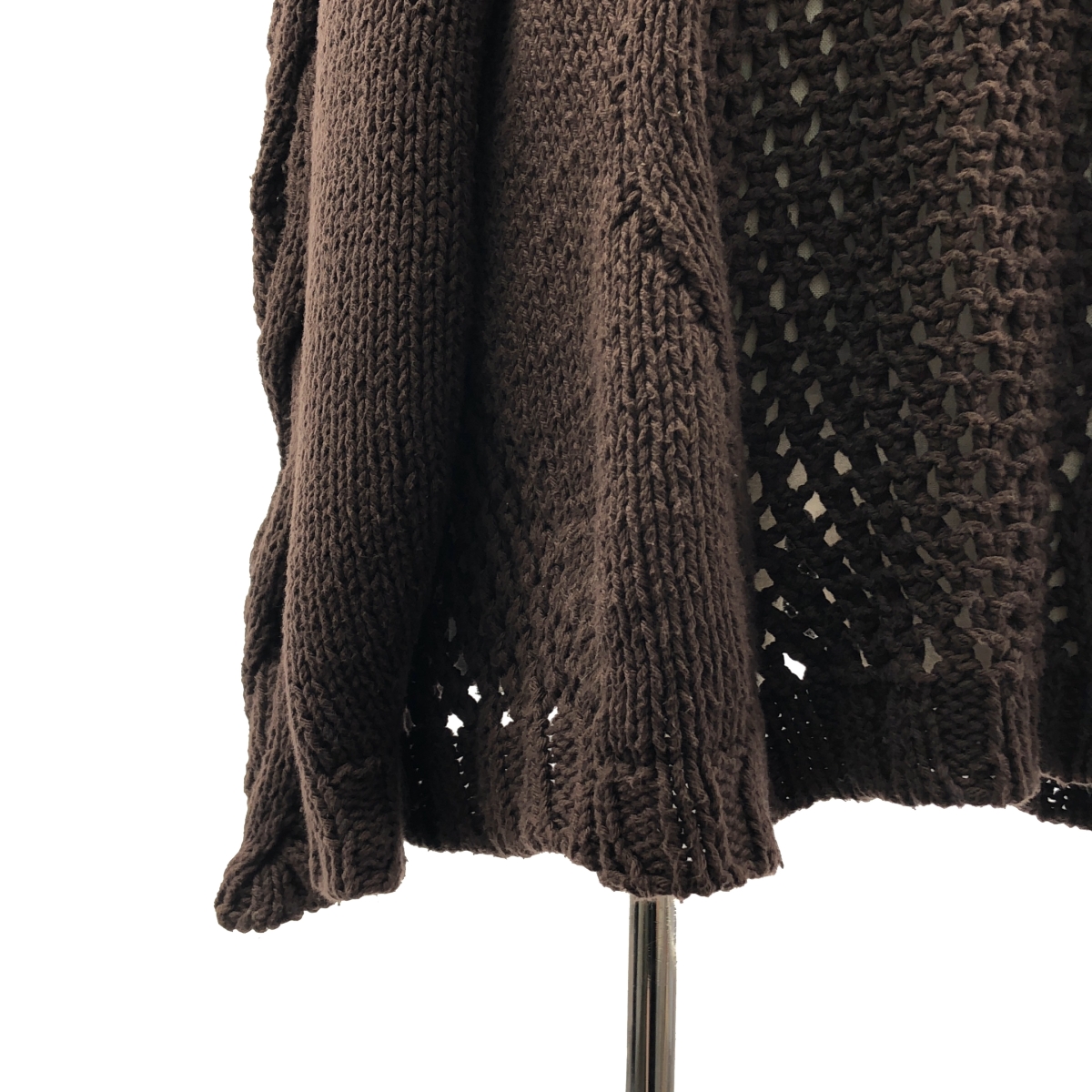 JUN MIKAMI / ジュンミカミ コットン オーバーサイズ ローゲージニット