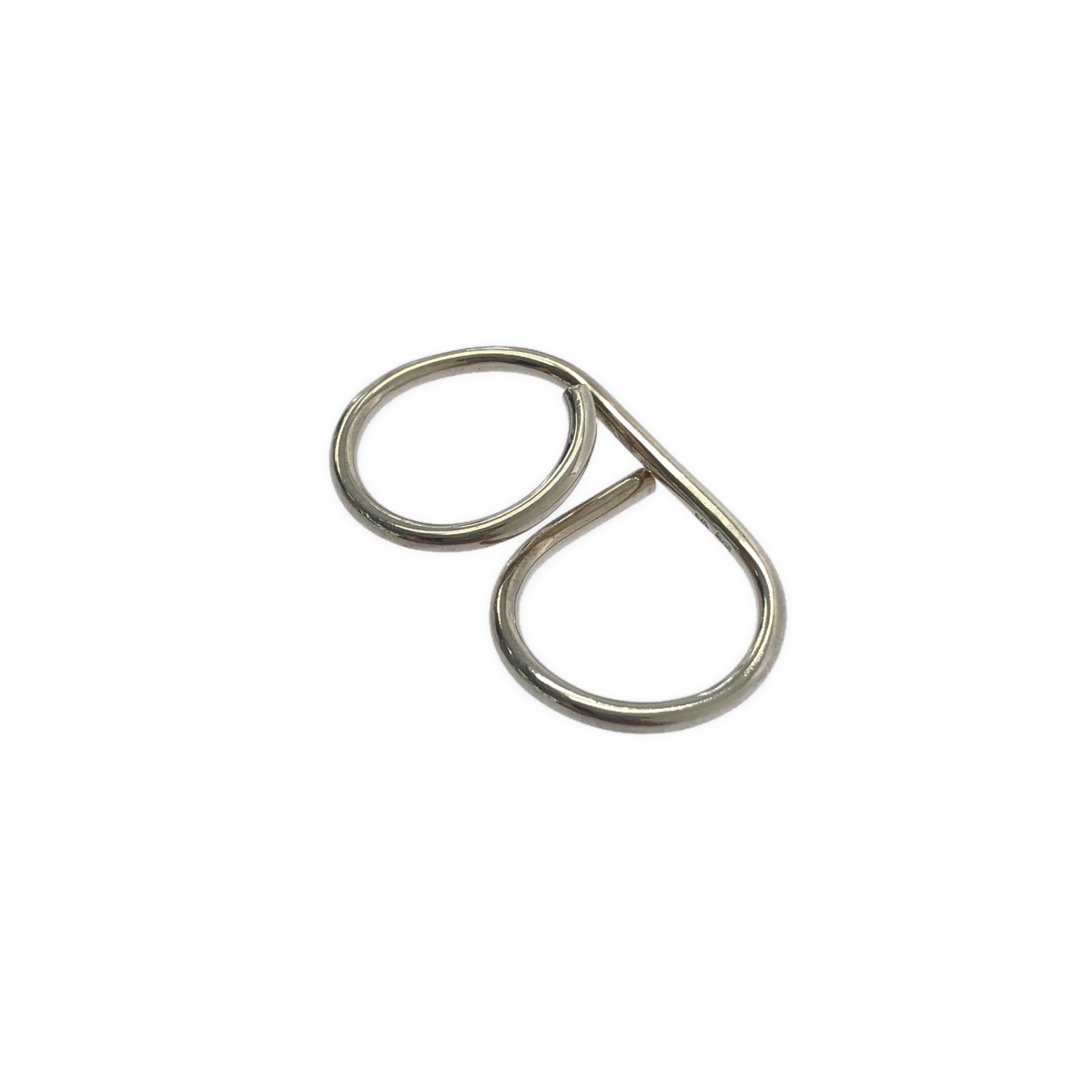 e.m. / イーエム シルバー ダブルフィンガーリング