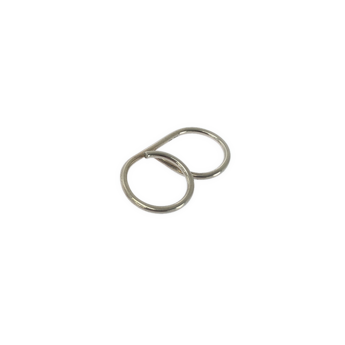 e.m. / イーエム シルバー ダブルフィンガーリング