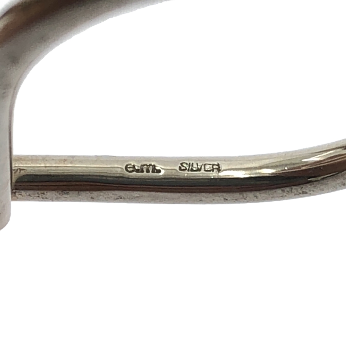 e.m. / イーエム シルバー ダブルフィンガーリング