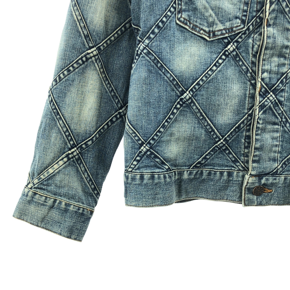 JUNYA WATANABE COMME des GARCONS / ジュンヤワタナベ 特殊加工 再構築 デニム ジャケット