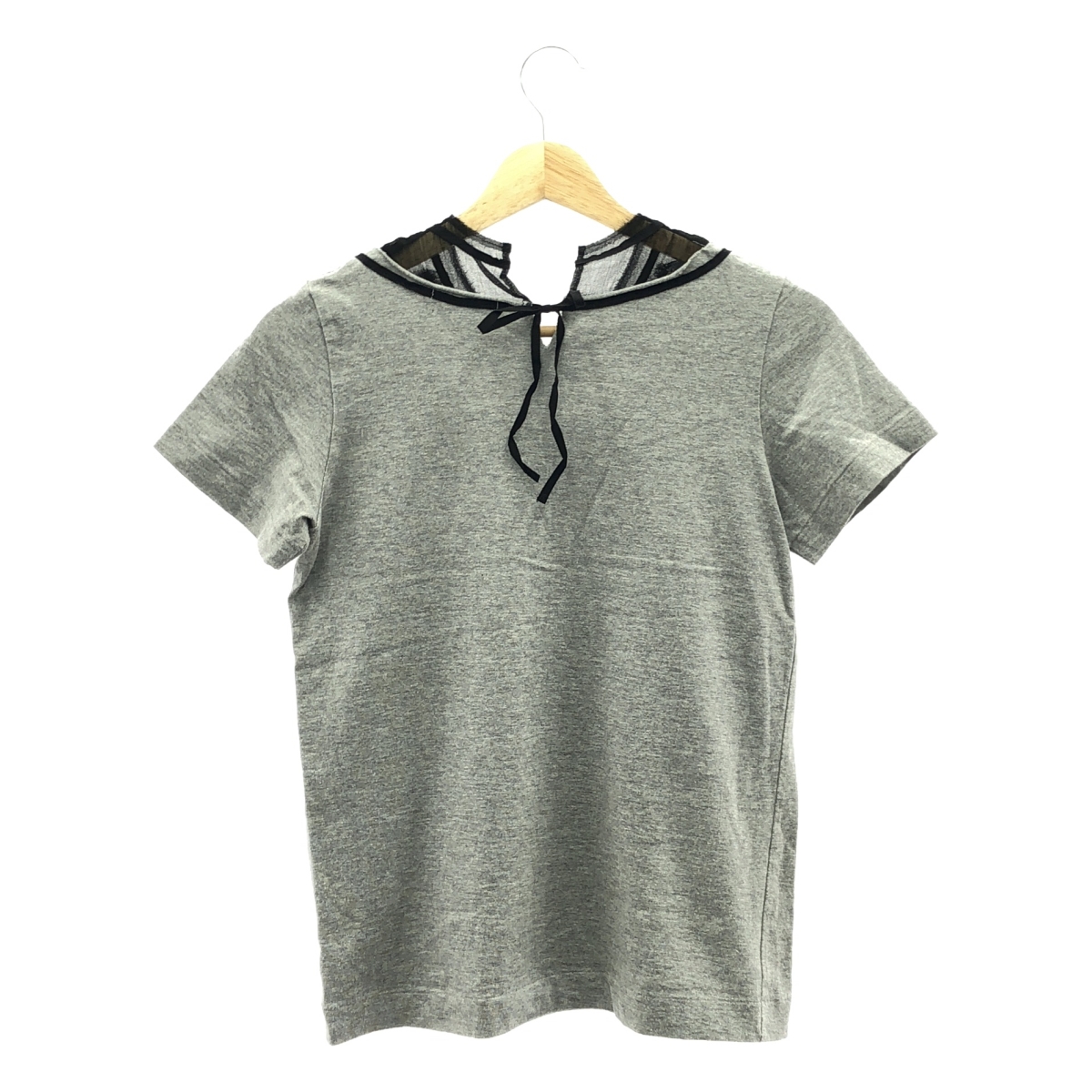 tricot COMME des GARCONS / トリココムデギャルソン コットン パール チュール Tシャツ