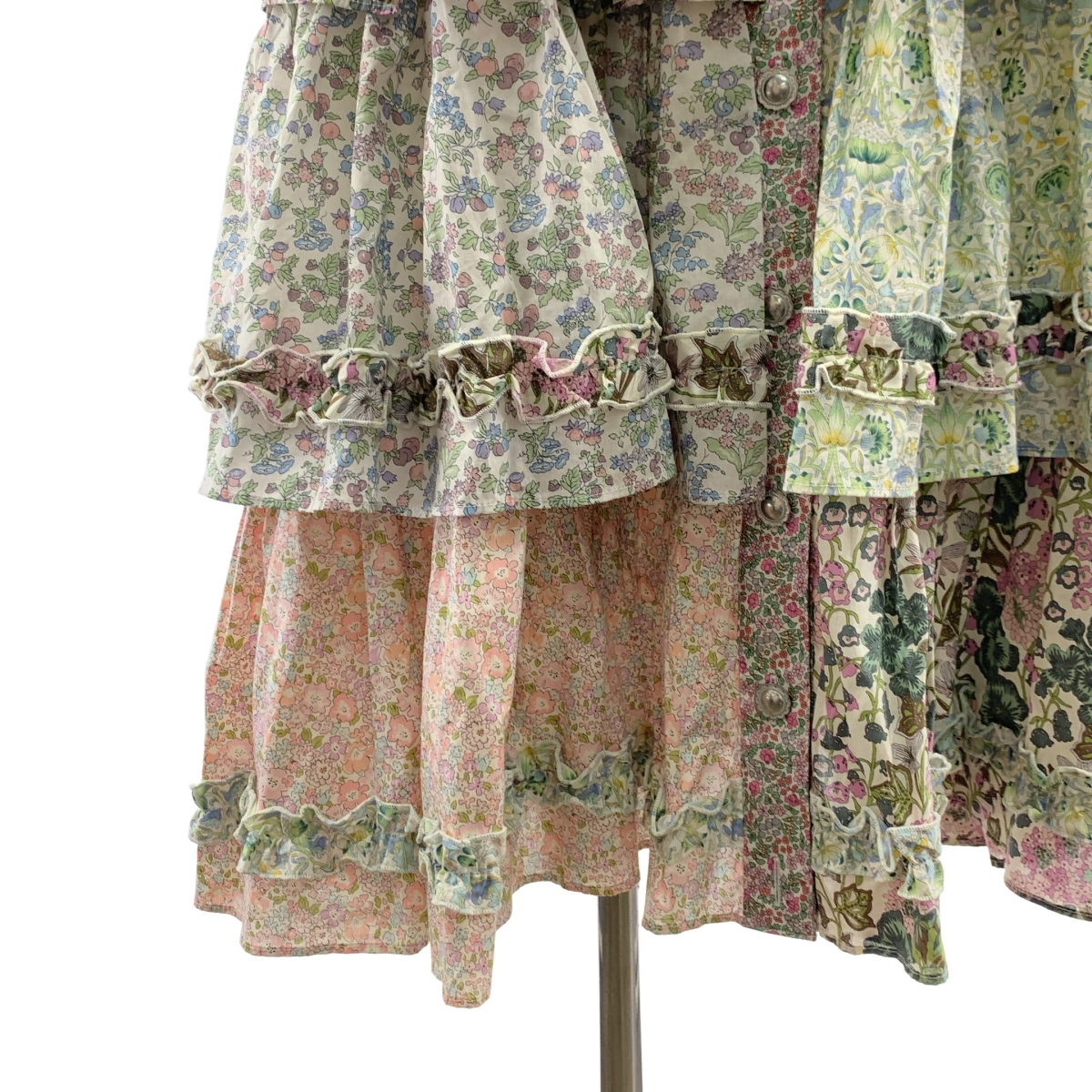 rurumu: / 縷縷夢兎るるむう Liberty tiered Skirt リバティ ティアード ロングスカート