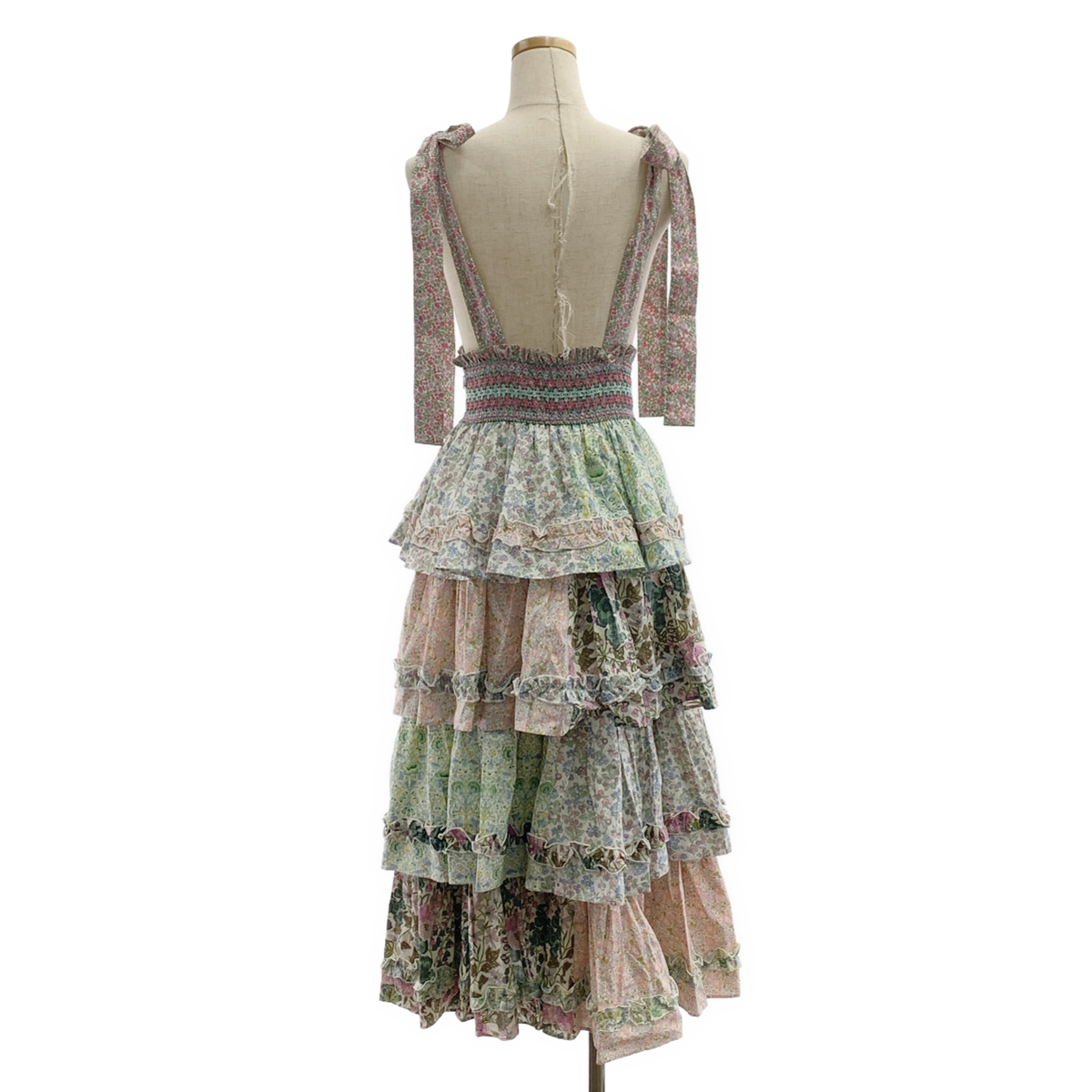 rurumu: / 縷縷夢兎るるむう Liberty tiered Skirt リバティ ティアード ロングスカート