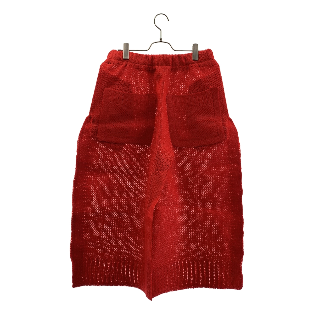 ISSEY MIYAKE / イッセイミヤケ PANINI プレス加工 ウール アルパカ ワイド パンツ