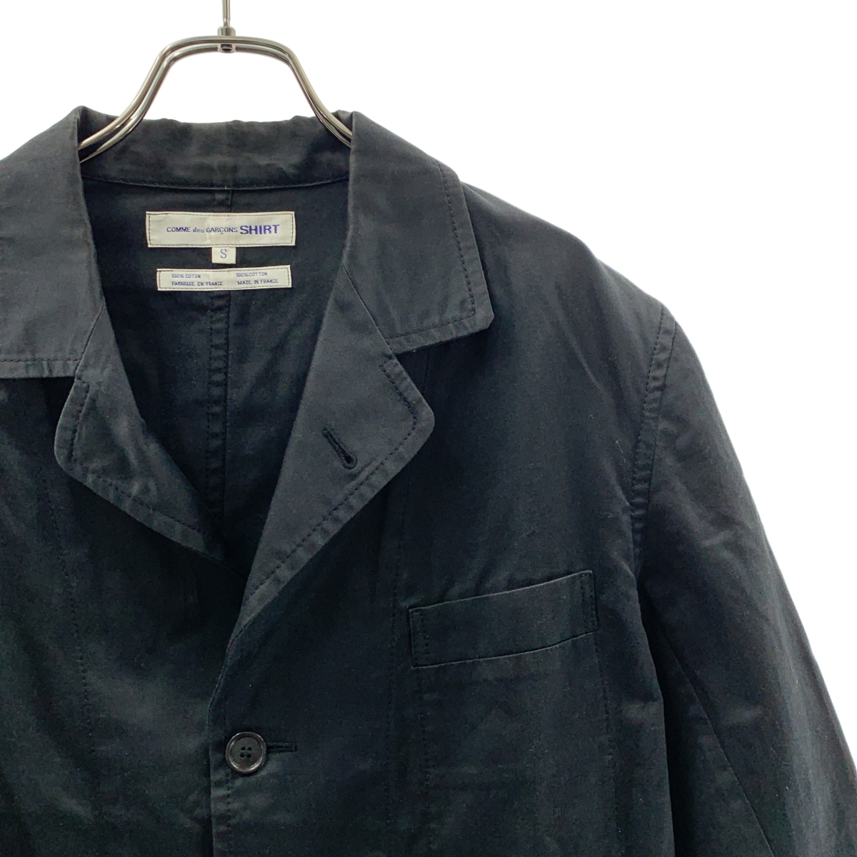 COMME des GARCONS SHIRT / コムデギャルソンシャツ コットン 3B テーラードジャケット