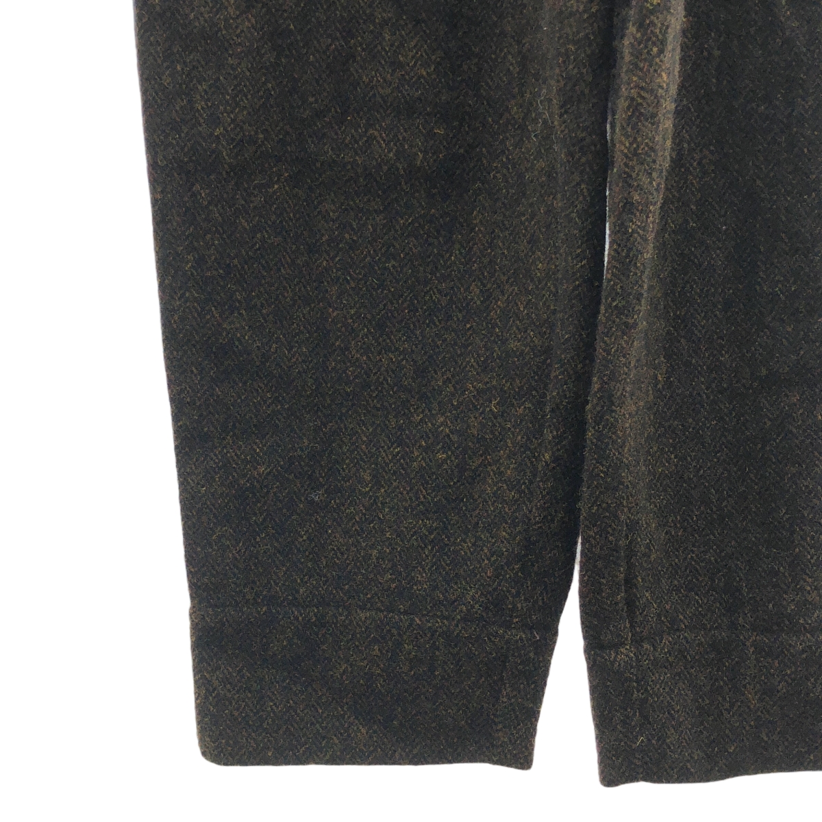 UNIVERSAL TISSU / ユニバーサルティシュ ウール ヘリンボーン オーバーオール