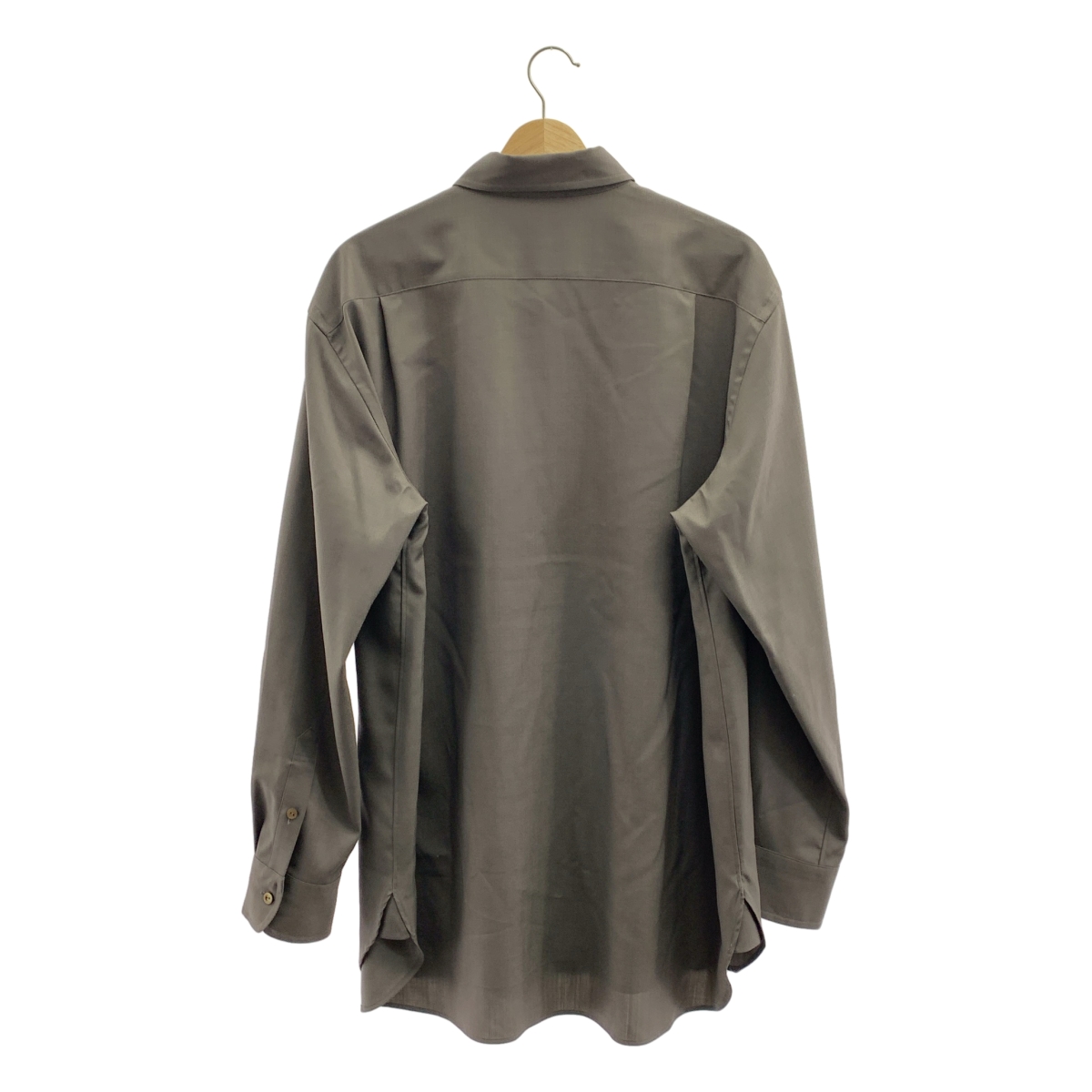 IRENISA / イレニサ ボタンロゴ オーバーシルエット シャツ