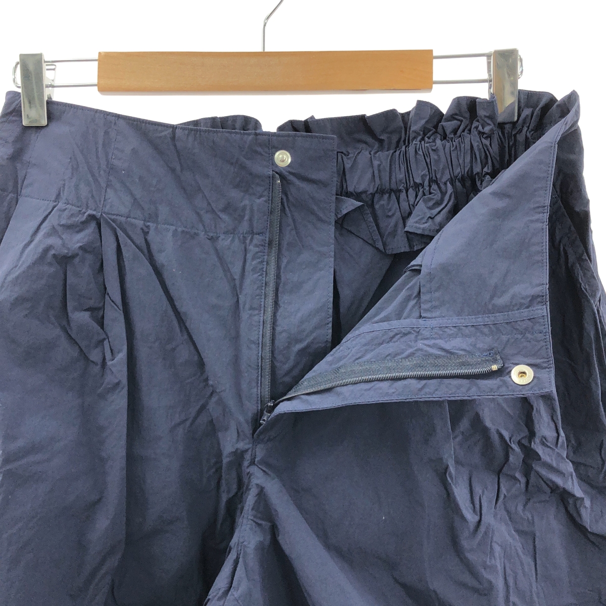 kolor / カラー ナイロンライトクロス ワイドショートパンツ