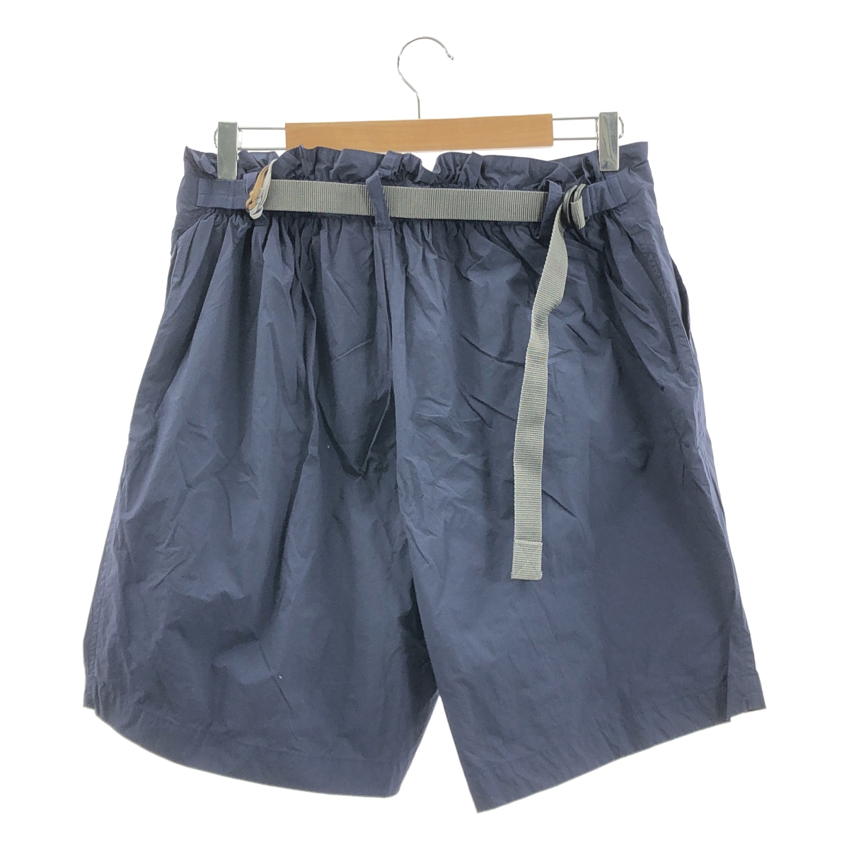 kolor / カラー ナイロンライトクロス ワイドショートパンツ