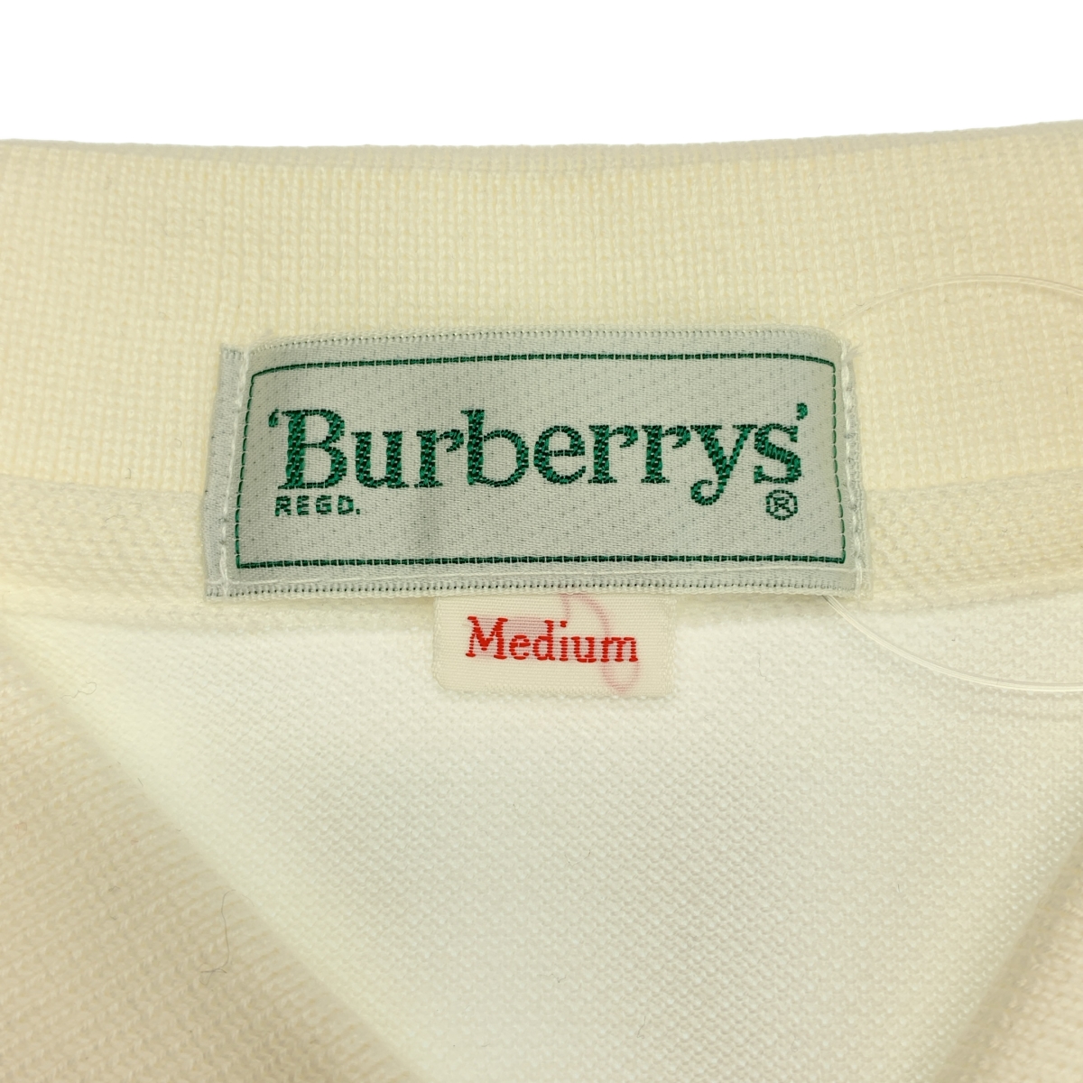 Burberrys / バーバリーズ ノバチェック ロゴボタン ポロ カットソー