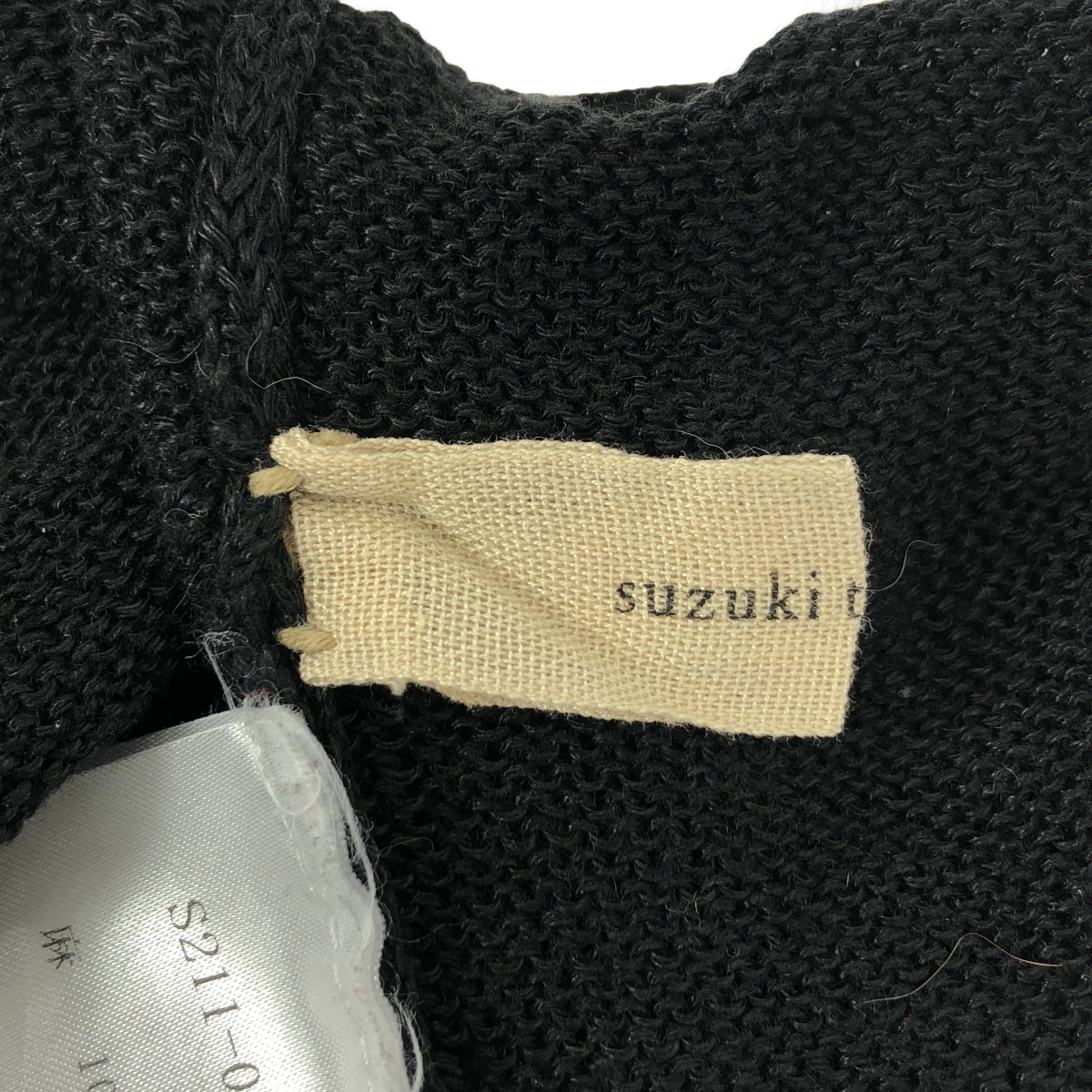 suzuki takayuki / スズキタカユキ リネン メッシュ ニット