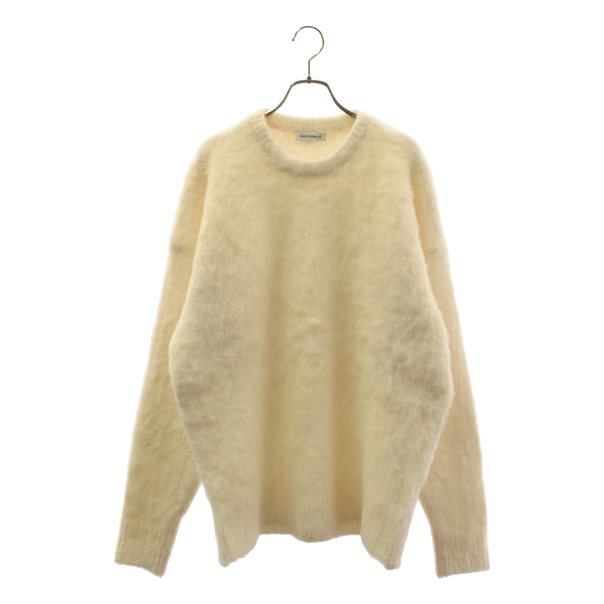 MADISON BLUE / マディソンブルー CREW NECK PO SHAGGY / アルパカ ナイロン シャギー クルーネック ニット セーター