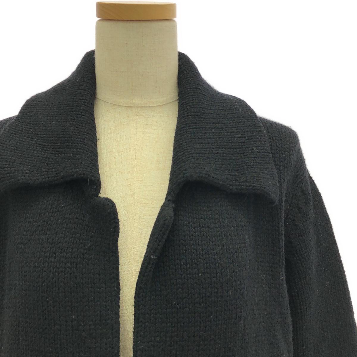 Yohji Yamamoto FEMME / ヨウジヤマモトファム ウール ニット ロングカーディガン コーディガン