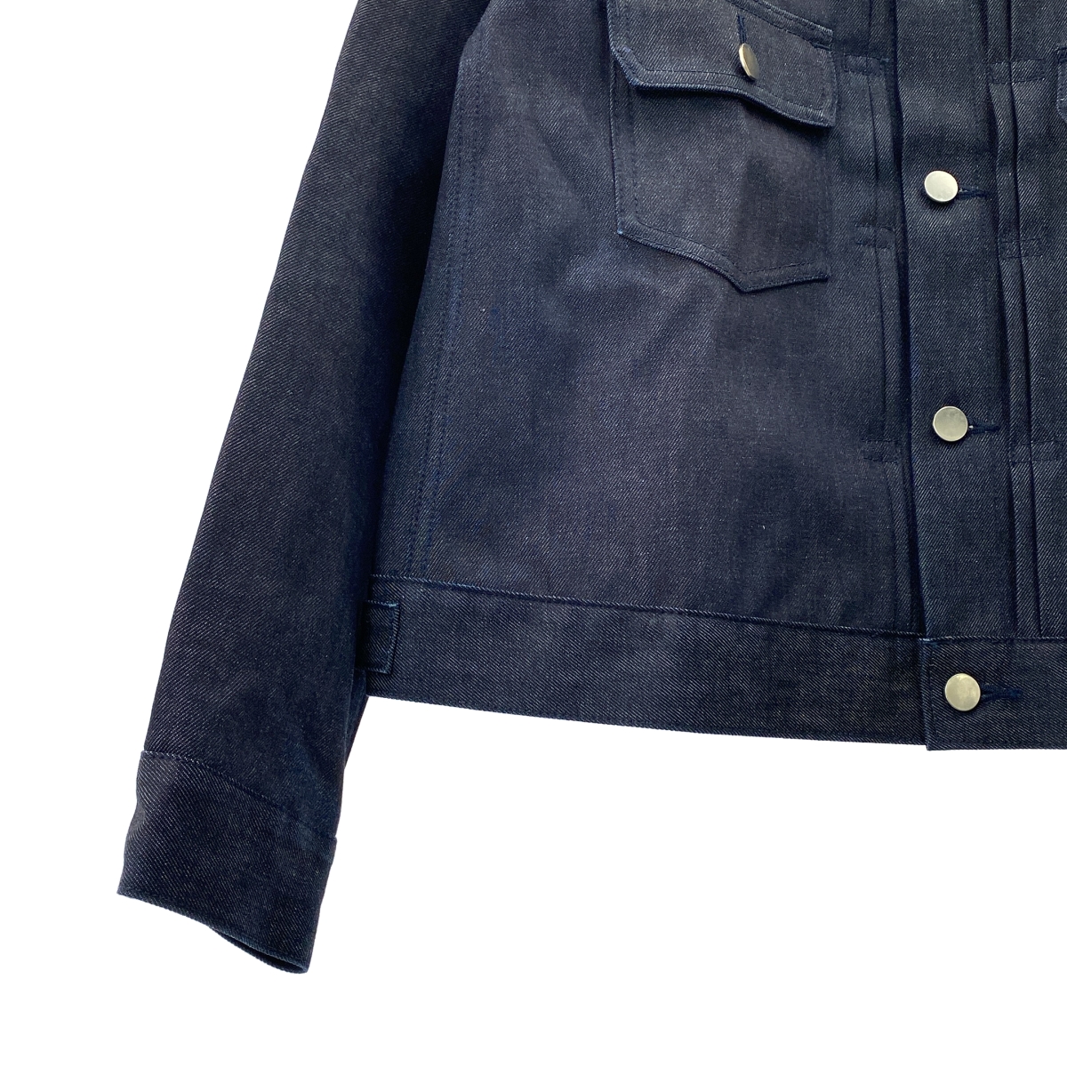 FUMITO GANRYU / フミトガンリュウ PLEATED BLOUSON デニムジャケット