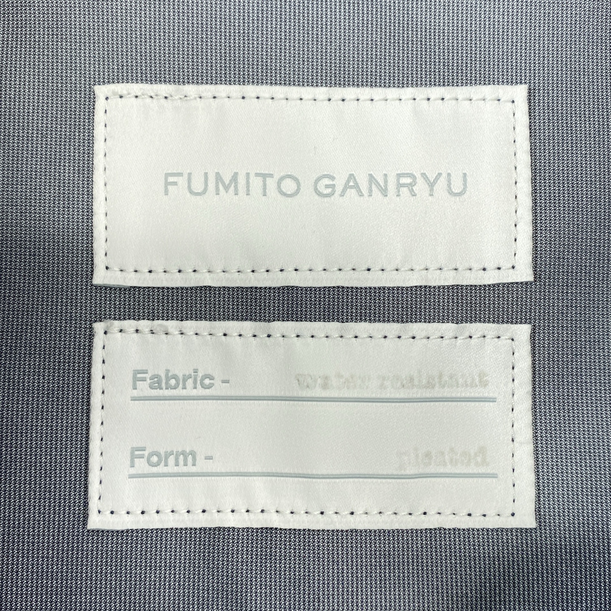 FUMITO GANRYU / フミトガンリュウ PLEATED BLOUSON デニムジャケット