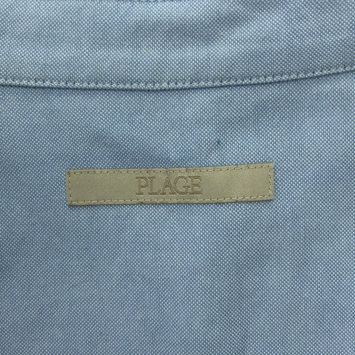Plage / プラージュ Soft Oxford Long シャツ
