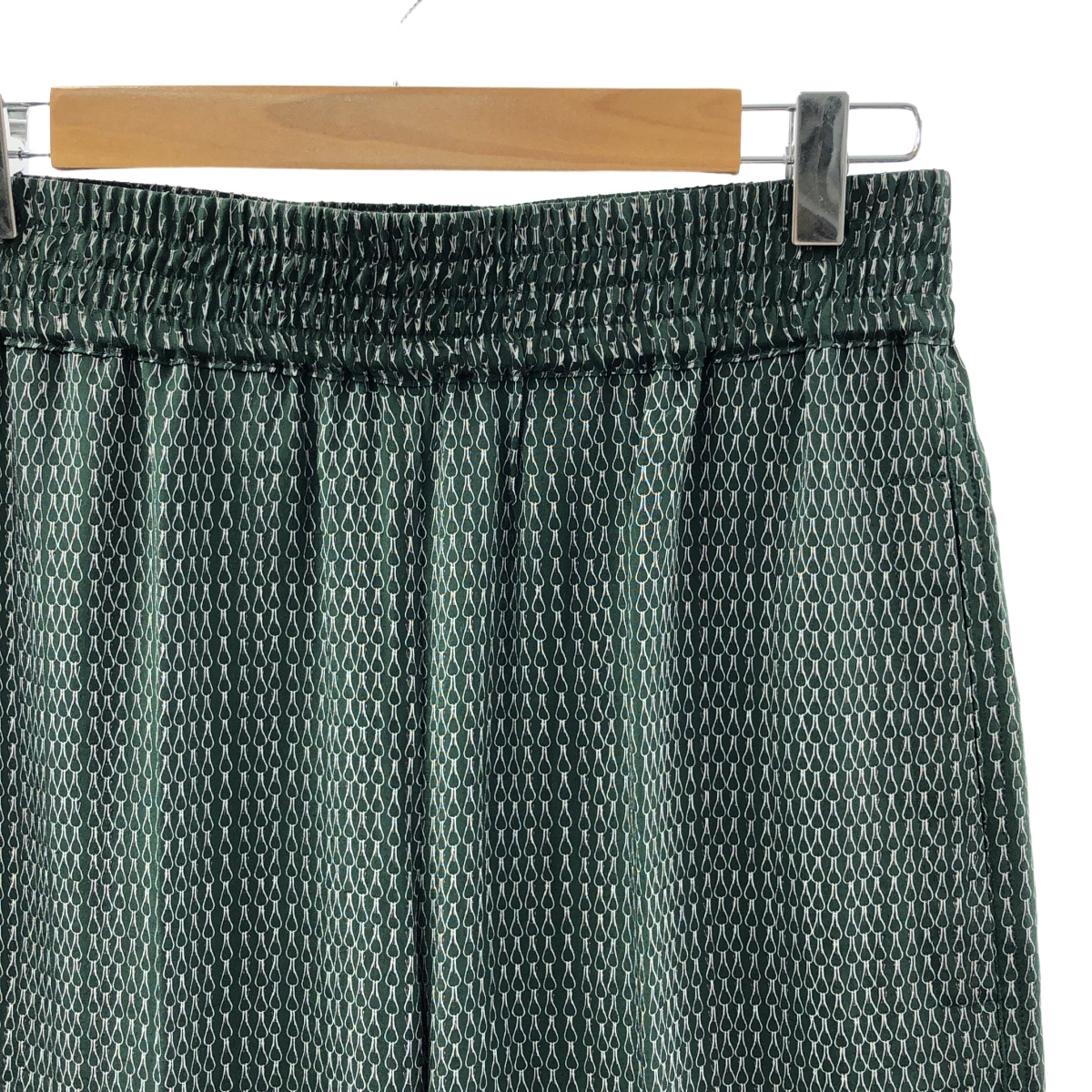 VICTORIA BECKHAM / ヴィクトリアベッカム シルク チェーントリム イージー パンツ