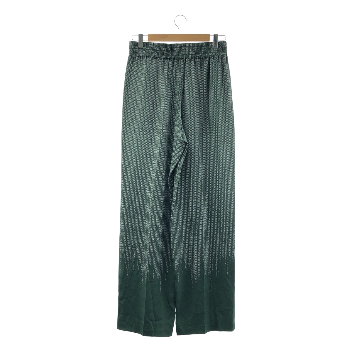 VICTORIA BECKHAM / ヴィクトリアベッカム シルク チェーントリム イージー パンツ