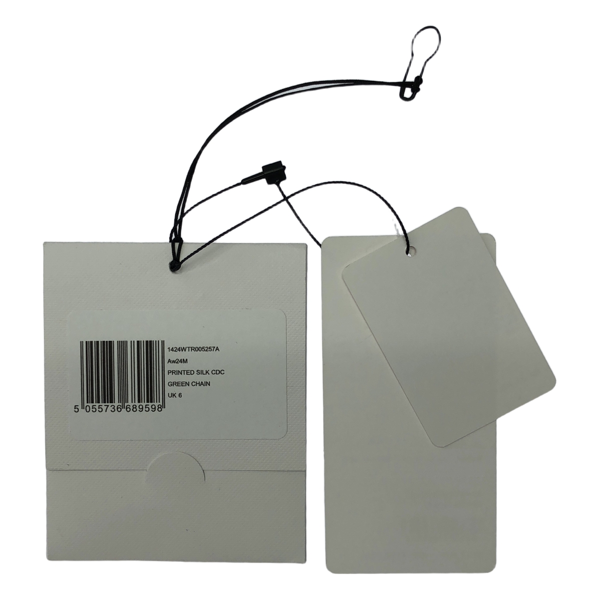 VICTORIA BECKHAM / ヴィクトリアベッカム シルク チェーントリム イージー パンツ