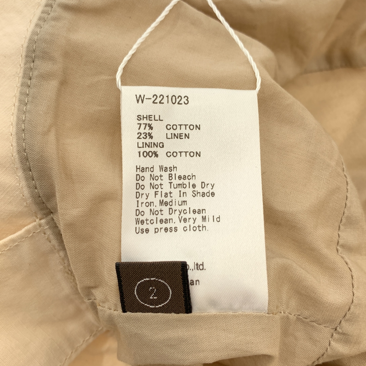 KIJIMA TAKAYUKI / キジマタカユキ COTTON LINEN SLAB BUCKET HAT コットンリネン スラブ バケットハット